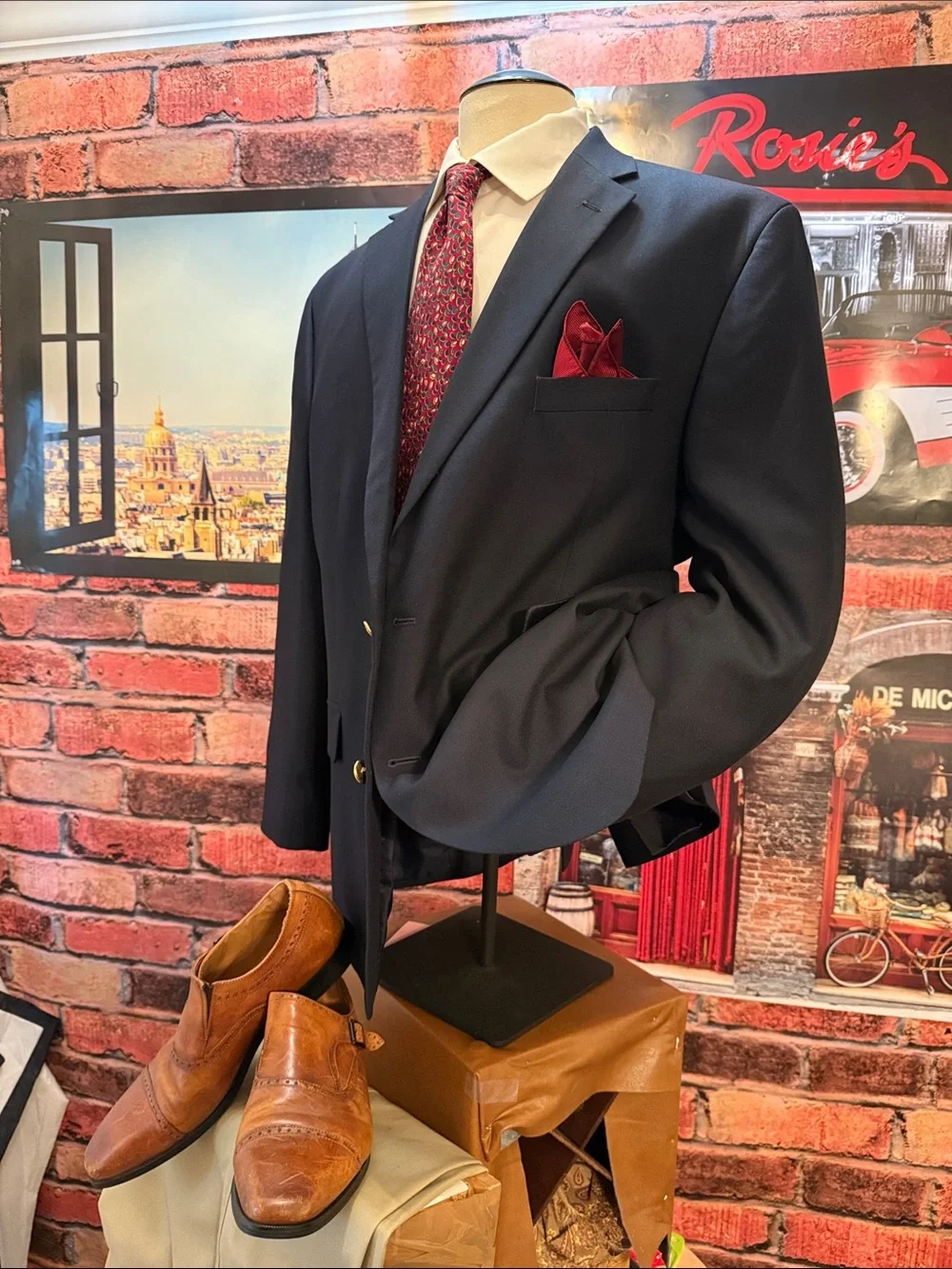 Stafford Blue Blazer